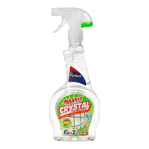 Show details for Maxil Crystal Glass Cleaner with Herbs 700 ml Picture of Maxil Crystal Glass Cleaner with Herbs 700 ml