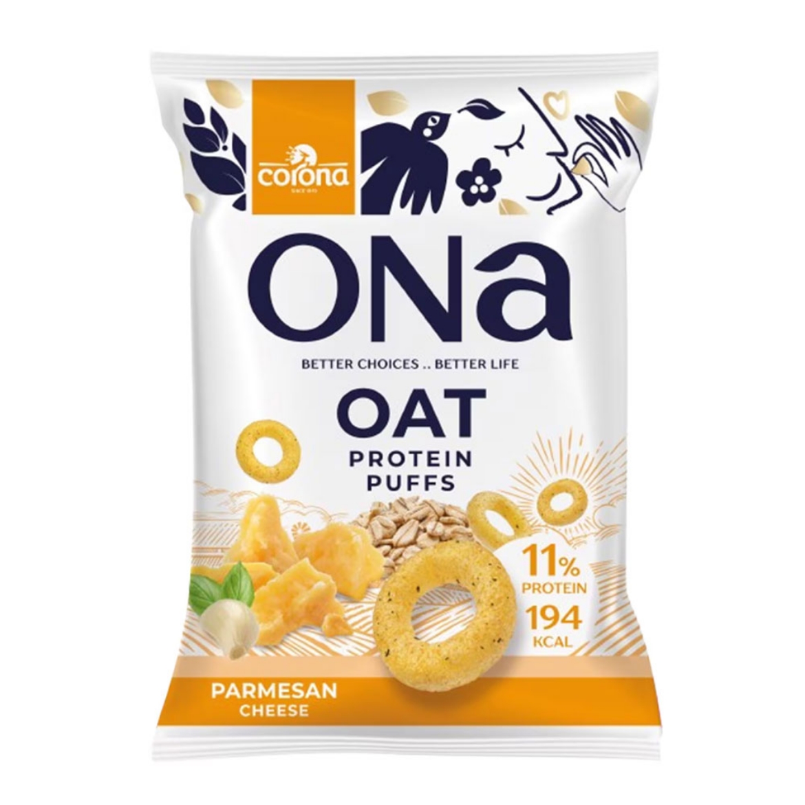 Picture of Corona Una Snacks Parmesan Cheese 50g
