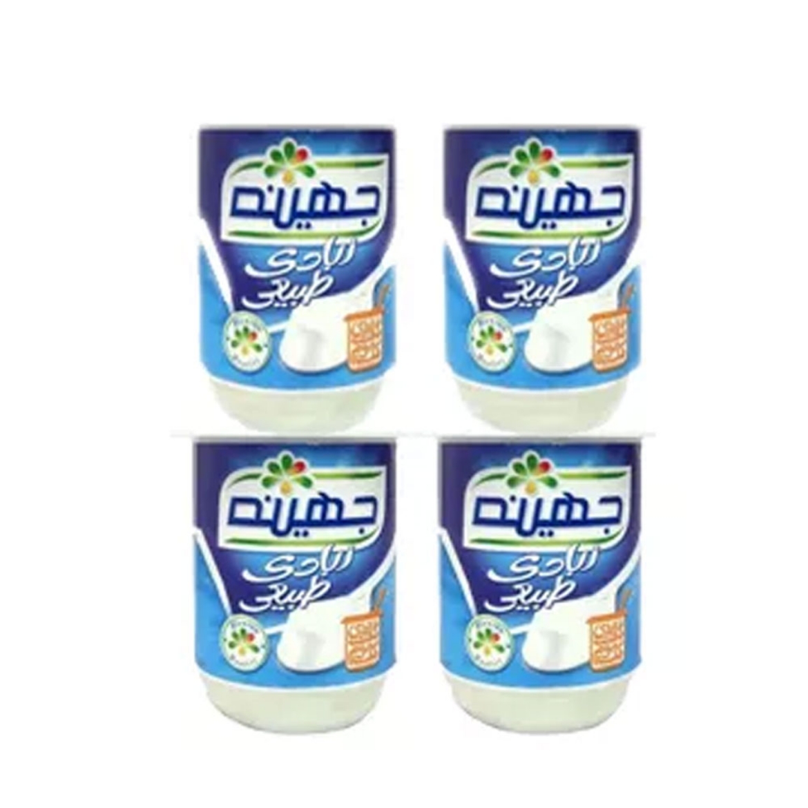 Picture of Juhayna Natural Yogurt 75g, 4 packs