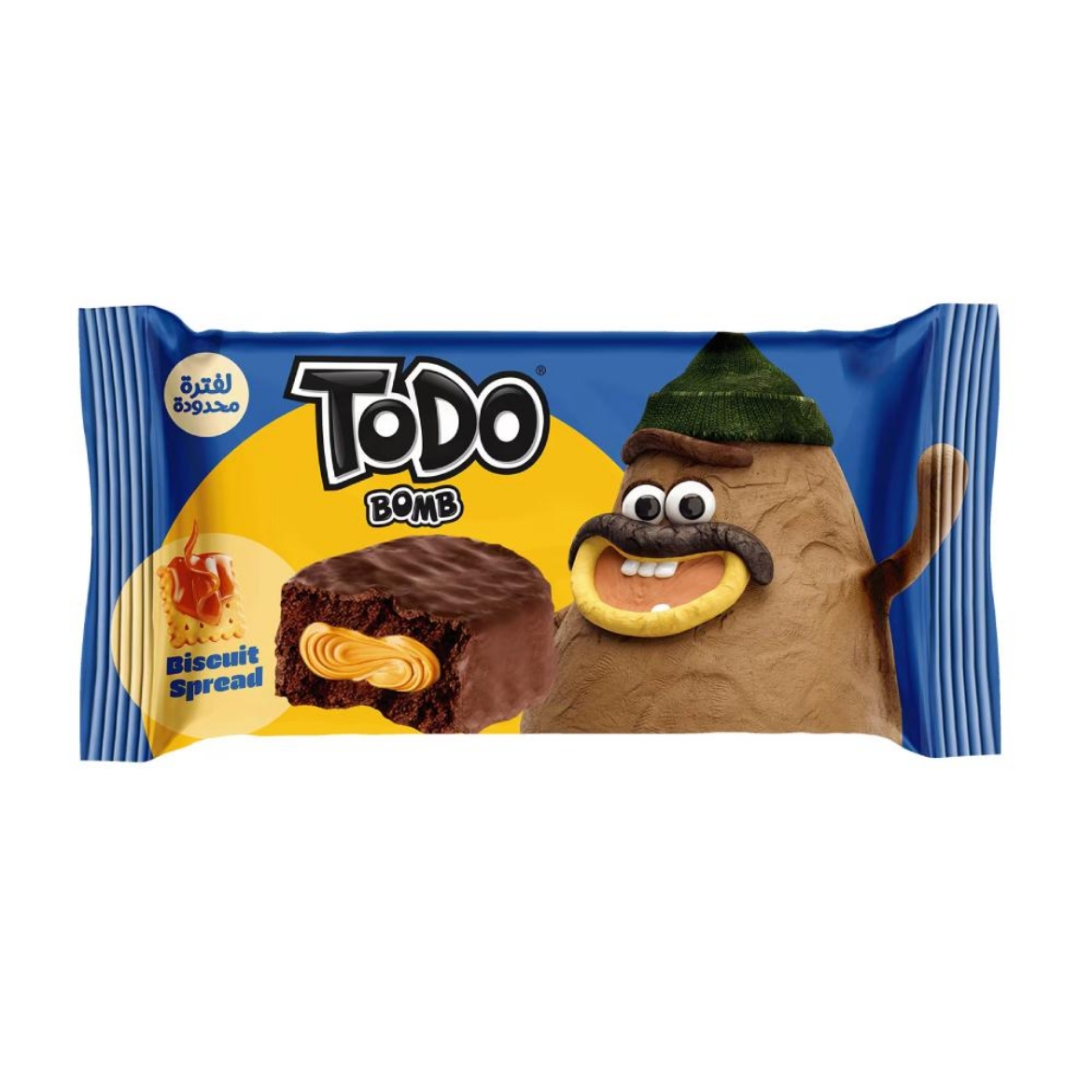 Picture of Todo Chocolate Bomb Cake with Biscuit Spread 1pc