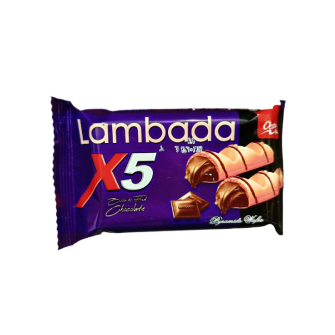 Picture of Lambada Wafer Biscuits X5 Pyramids with Chocolate Cream 3 Pcs
