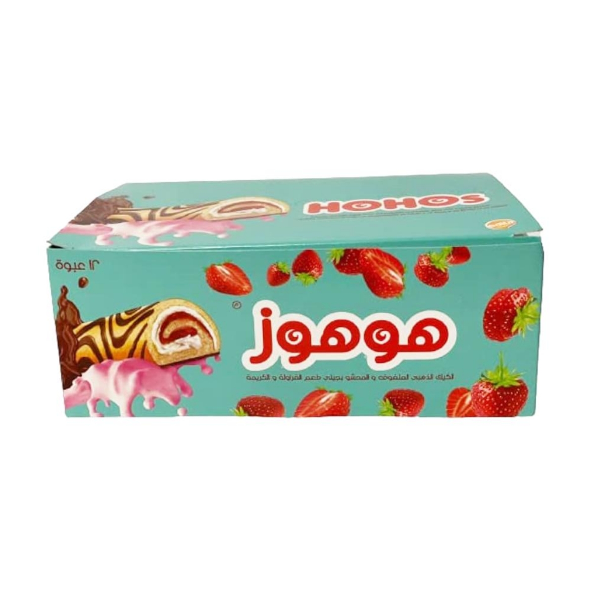 Picture of HoHos Unfrosted Strawberry and Cream Cake 1pc