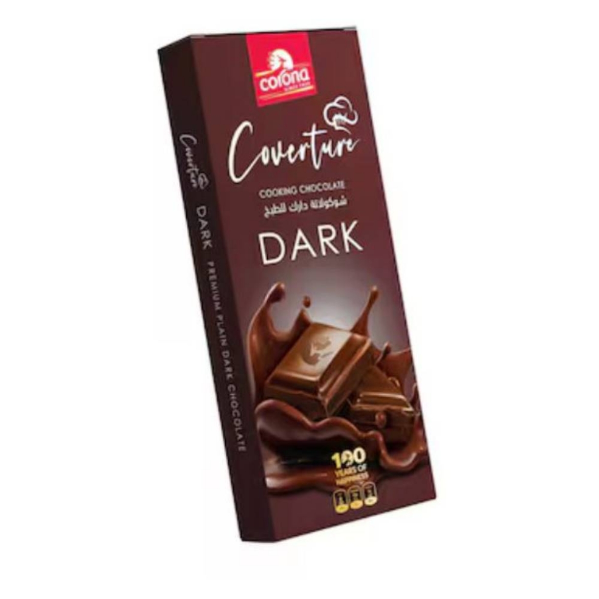 صورة كورونا شيكولاته دارك للمطبخ 150جم