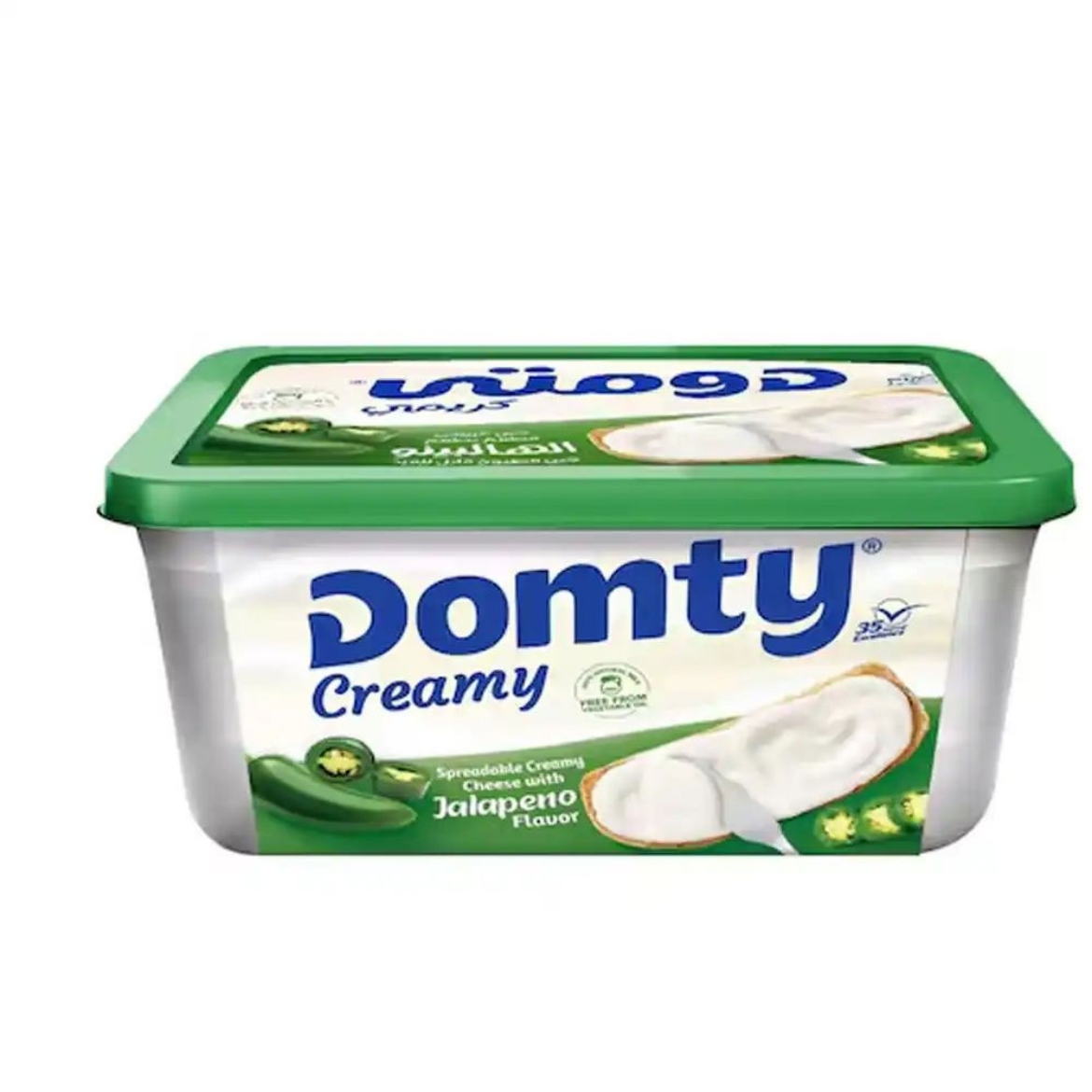 صورة دومتى جبن كريمى مطبوخ بطعم الهالبينو 220جم