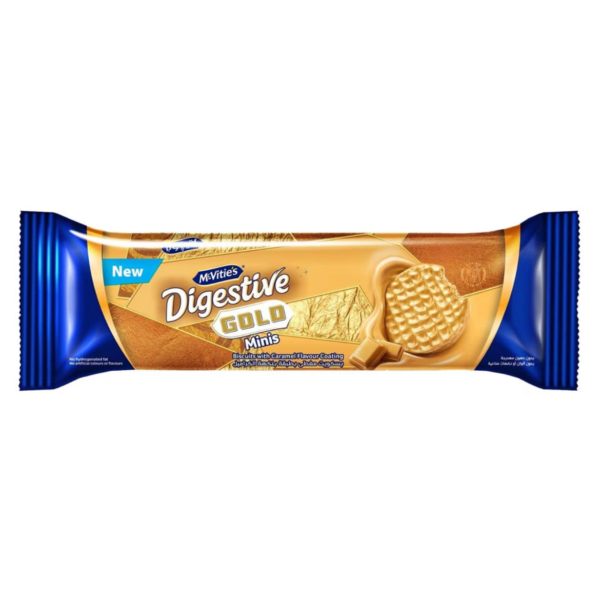 صورة مكفتيز دايجستف بسكويت جولد بالكراميل 38 جم