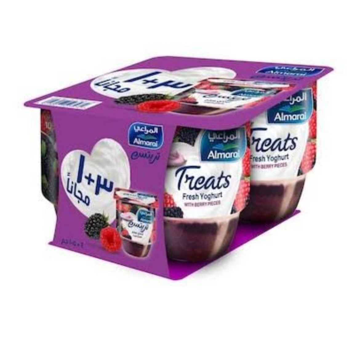 صورة المراعى زبادى تريتس توت 3+1مجانا 105جم