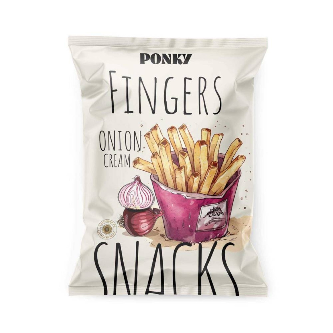 صورة بونكي فينجرز سناكس بصل 60جم