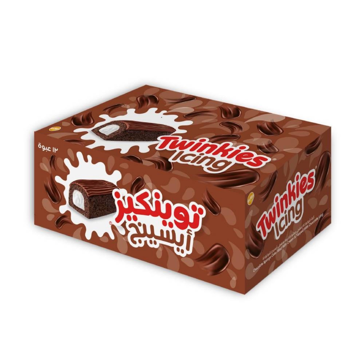 صورة توينكز ايسينج كيك بالكريمه والشيكولاته 1ق(ع×12)