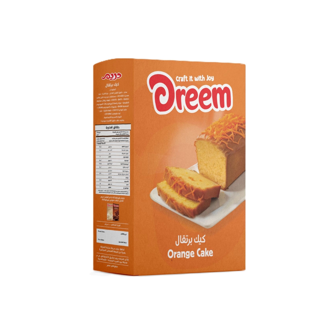 صورة دريم كيك مكس برتقال 400جم