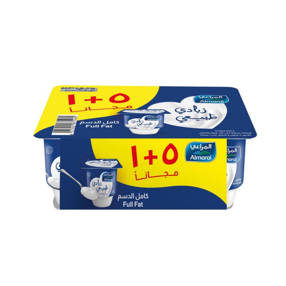 صورة المراعى زبادي طبيعى 105جم 5+1مجانا